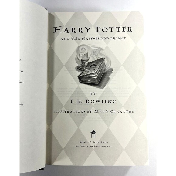 Harry Potter and the Half-Blood Prince by J. K. Rowling 2005 First Edition - Picture 4 of 9